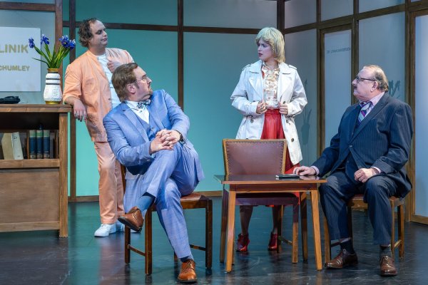 Mein Freund Harvey (2024): Klaus Meile, Frank Müller, Johannes Fleckenstein, Franziska Ramschütz